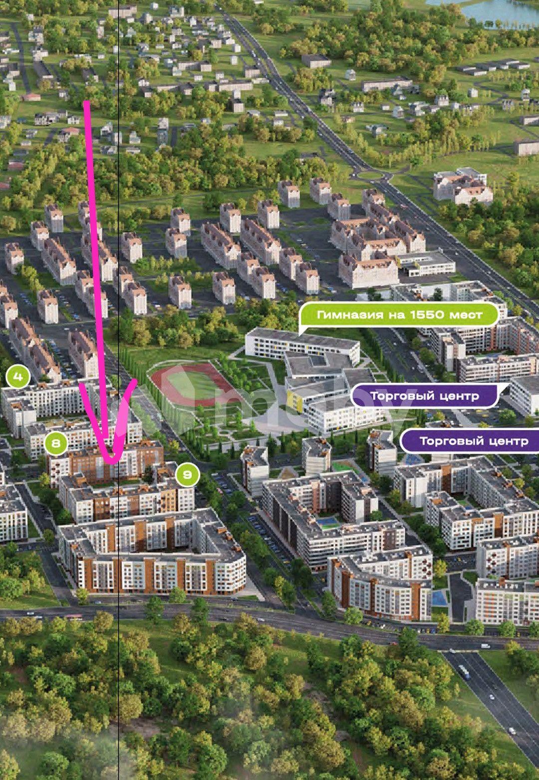 1-комнатная квартира